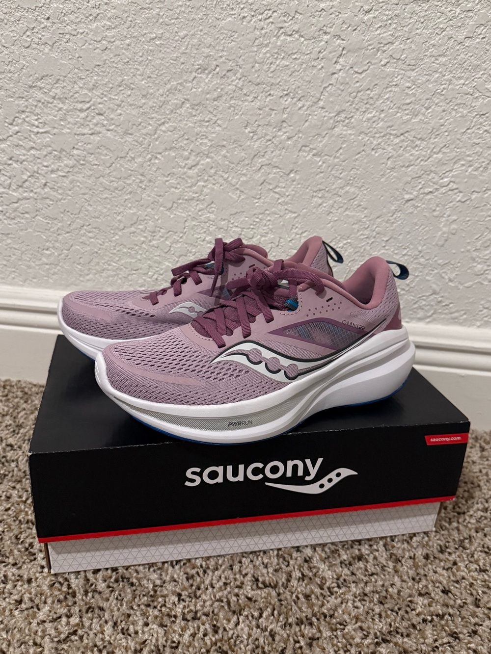 Saucony Women's Orchid Cobalt Athletic Running Shoes